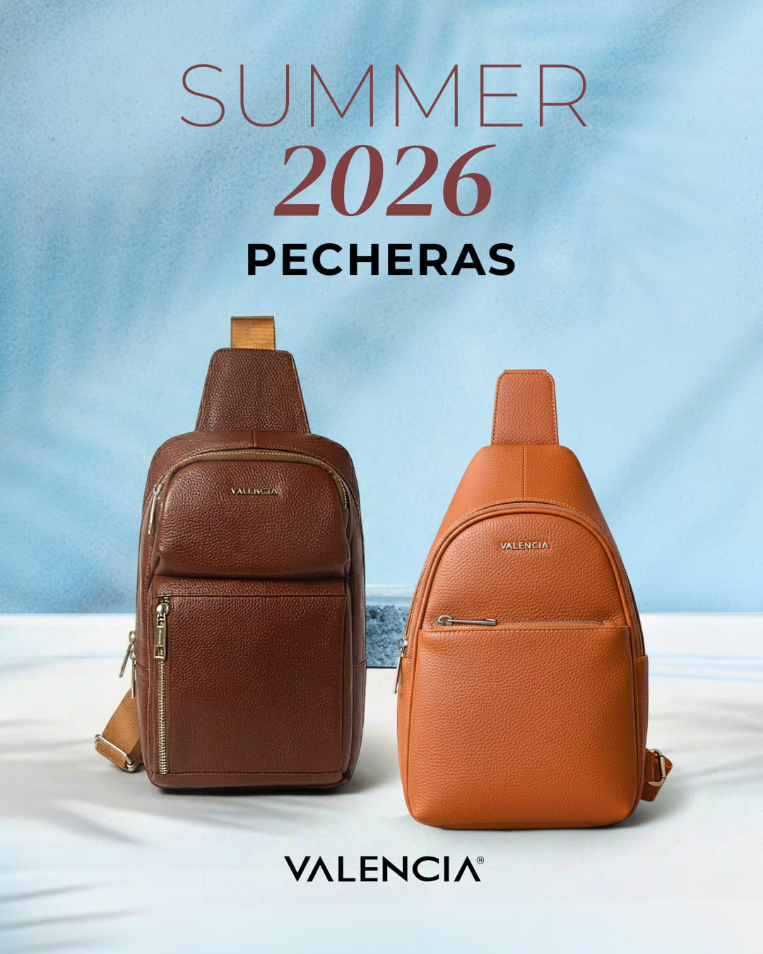 Valencia leather summer 2026 pecheras